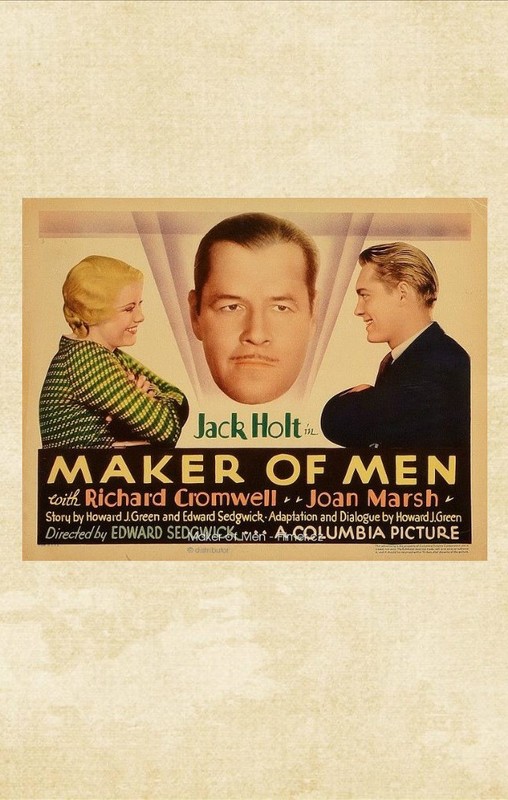 Воспитатель настоящих мужчин (1931)