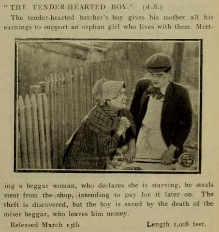 The Tender Hearted Boy (1913)